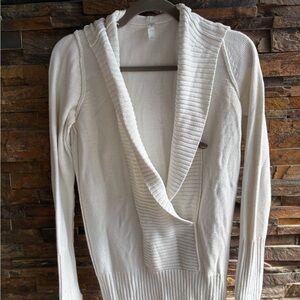 GAP Cream Women's Shawl Collar Cardigan